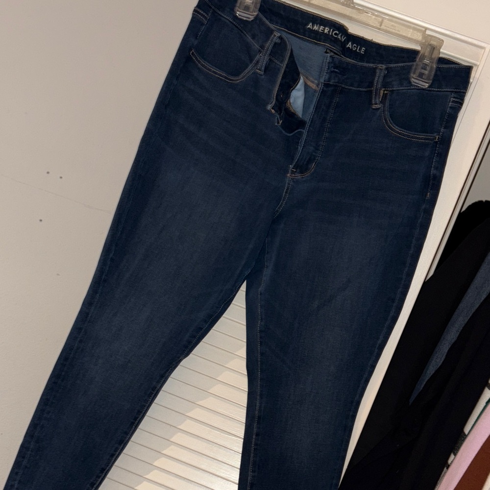 American Eagle Outfitters Women's High Rise Skinny Jeans